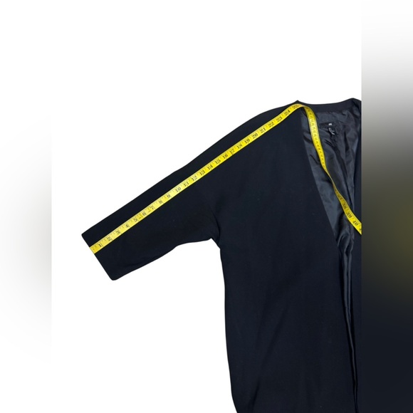 H&M Black Open Front Jacket Size Large - Picture 11 of 12